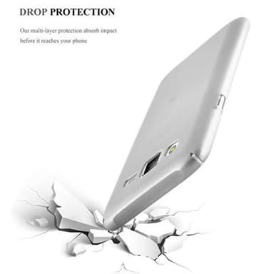 Samsung Galaxy J5 2015 Skal Fodral Case (Silver)