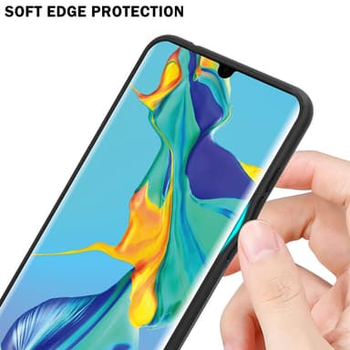 Huawei P30 PRO Skal Fodral Case (Svart)