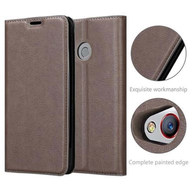 ZTE Nubia Z11 MINI S Skal Fodral Case (Brun)