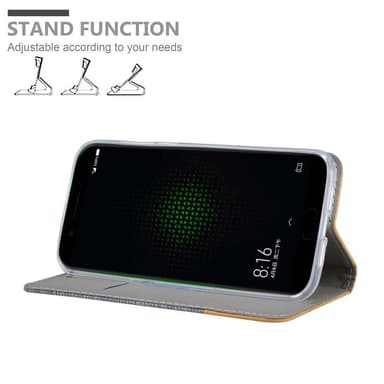 Xiaomi BLACK SHARK Plånboksfodral Skal (Grå)