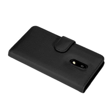 Nokia 3 2017 Plånboksfodral Skal (Svart)