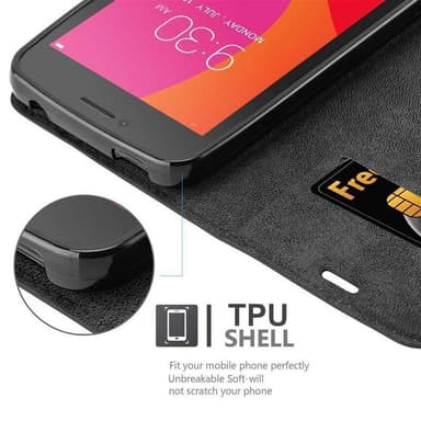 Lenovo A PLUS Skal Fodral Case (Svart)