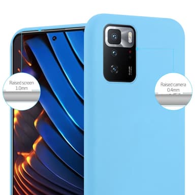 Skal Xiaomi POCO X3 GT Fodral Case (Blå)