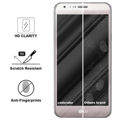 LG X CAM Skyddsglas Skyddsfilm Skärmskydd