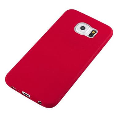 Skal Samsung Galaxy S6 Fodral Case (Röd)