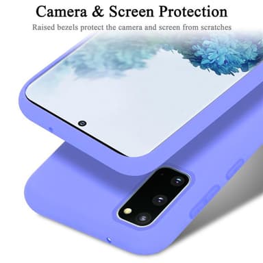 Samsung Galaxy S20 Skal Fodral Case (Lila)