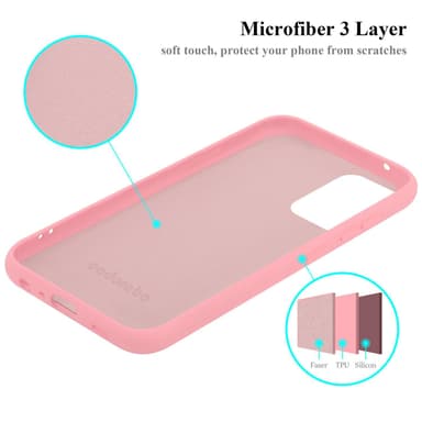 Samsung Galaxy A72 4G / 5G Skal Fodral Case (Rosa)