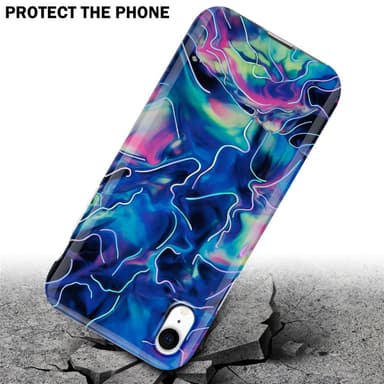 iPhone XR Plånboksfodral Skal (Blå)