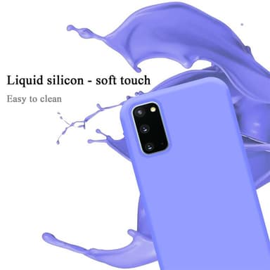 Samsung Galaxy S20 Skal Fodral Case (Lila)