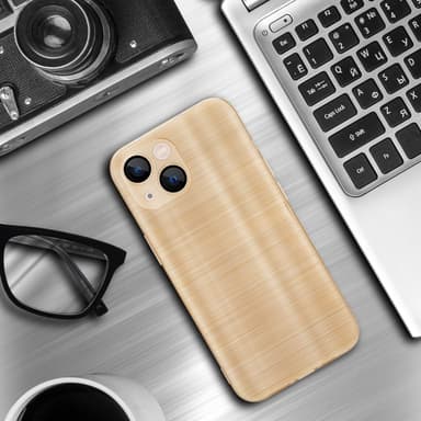 iPhone 13 MINI Skal Fodral Case (Guld)