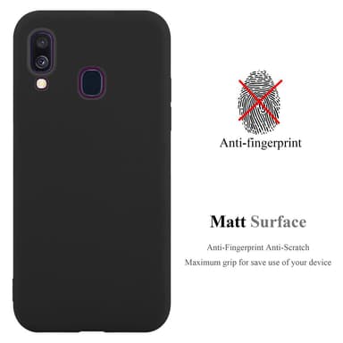 Skal Samsung Galaxy A40 Fodral Case (Svart)