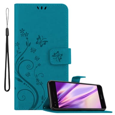 Huawei Y6 PRO 2017 Plånboksfodral Skal (Blå)