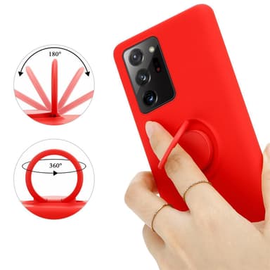Skal Samsung Galaxy NOTE 20 ULTRA Fodral Case (Röd)