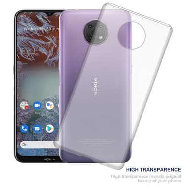 Nokia G10 / G20 Skal Fodral Case (Transparent)