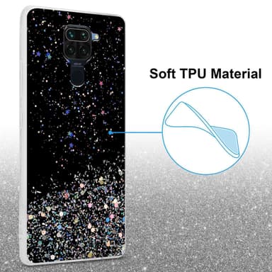 Xiaomi RedMi NOTE 9 Skal Fodral Case (Svart)