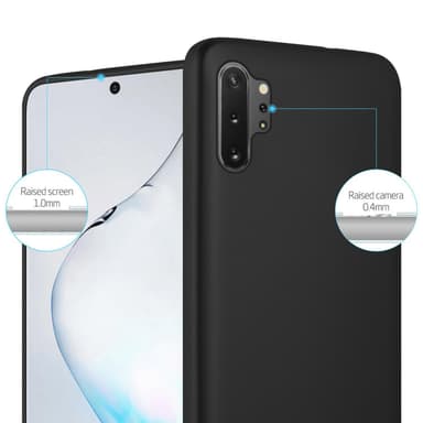 Skal Samsung Galaxy NOTE 10 PLUS Fodral Case (Svart)