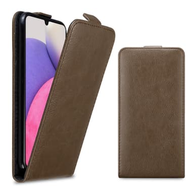 Samsung Galaxy A33 5G Flipfodral Skal (Brun)