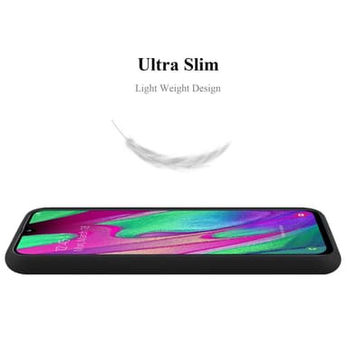 Skal Samsung Galaxy A40 Fodral Case (Svart)