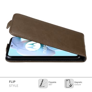 Motorola MOTO G31 / G41 Flipfodral Skal (Brun)