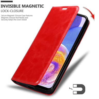 Samsung Galaxy A23 4G Skal Fodral Case (Röd)