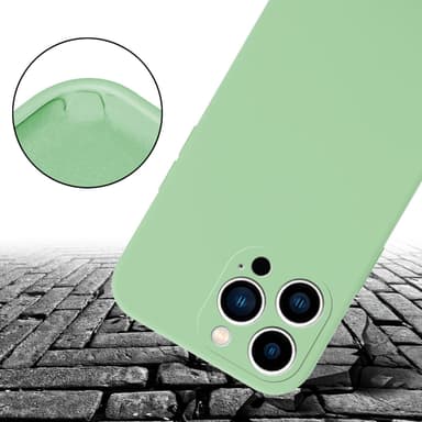 iPhone 14 PRO Skal Fodral Kedja (Grön)