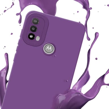 Motorola MOTO E20 Skal Fodral Case (Lila)