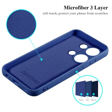 Redmi Note 13 pro 4G Skal Fodral Case (Blå)