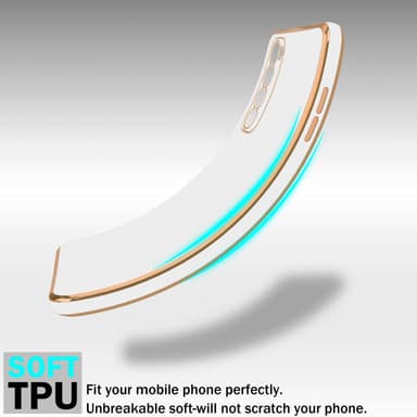 Oppo Reno4 PRO Skal Fodral Case (Vit)
