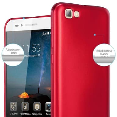 Skal ZTE Blade A612 Fodral Case (Röd)