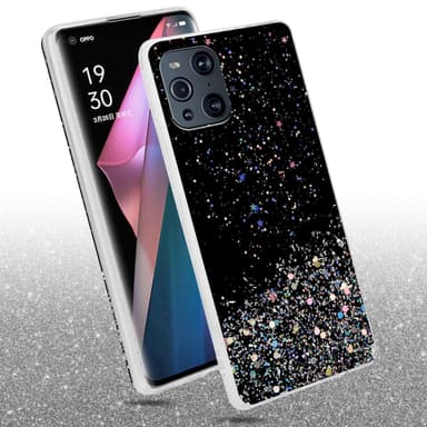 Oppo FIND X3 PRO Skal Fodral Case (Svart)