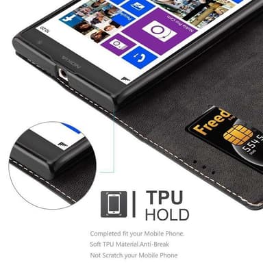 Nokia Lumia 1020 Skal Fodral Case (Svart)