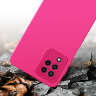 Samsung Galaxy M22 / M32 4G Skal Fodral Case (Rosa)