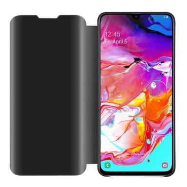 Samsung Galaxy A70 / A70s Plånboksfodral Skal (Svart)