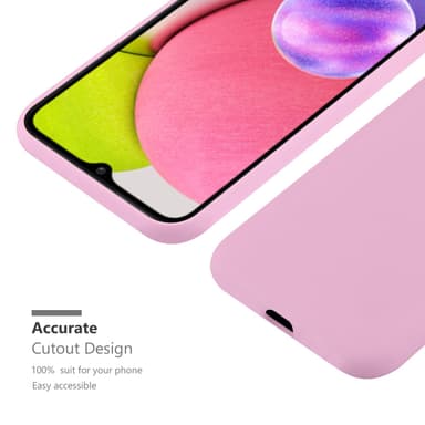 Skal Samsung Galaxy A03s Fodral Case (Rosa)