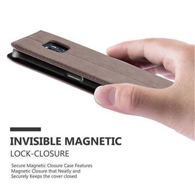 Samsung Galaxy S6 EDGE Skal Fodral Case (Brun)