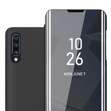 Samsung Galaxy A70 / A70s Plånboksfodral Skal (Svart)