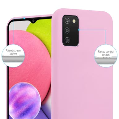Skal Samsung Galaxy A03s Fodral Case (Rosa)