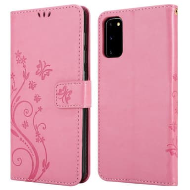 Samsung Galaxy S20 Plånboksfodral Skal (Rosa)