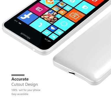 Skal Nokia Lumia 640 XL Fodral Case (Silver)
