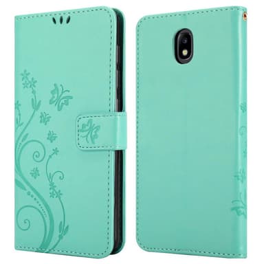 Samsung Galaxy J7 2018 Plånboksfodral Skal (Turkos)