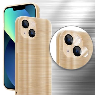 iPhone 13 MINI Skal Fodral Case (Guld)