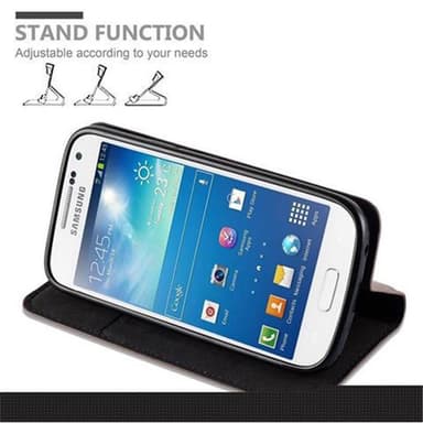 Samsung Galaxy S4 MINI Skal Fodral Case (Brun)