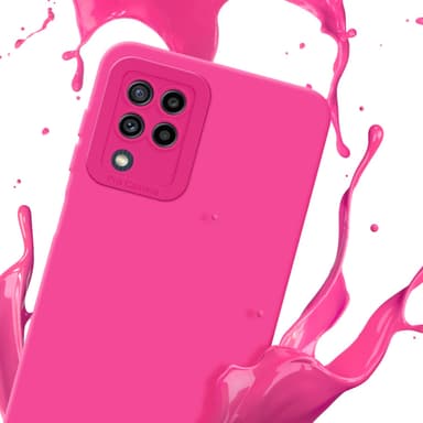 Samsung Galaxy M22 / M32 4G Skal Fodral Case (Rosa)