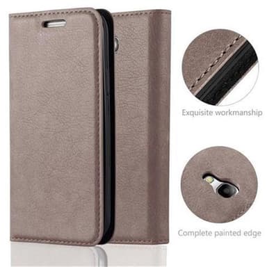 Samsung Galaxy S4 MINI Skal Fodral Case (Brun)