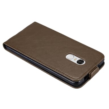 Xiaomi RedMi NOTE 4 Flipfodral Skal (Brun)