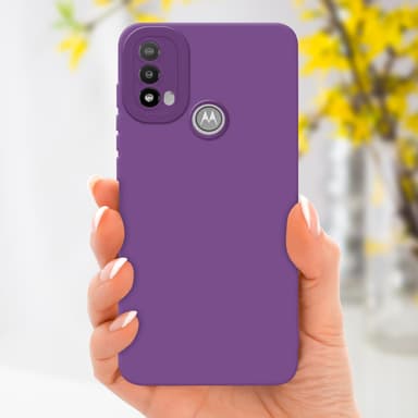 Motorola MOTO E20 Skal Fodral Case (Lila)