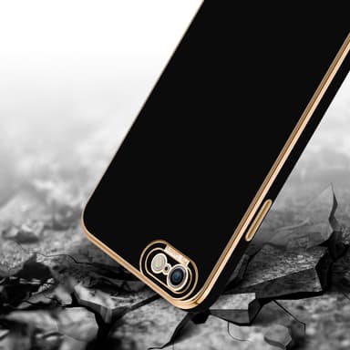 iPhone 6 / 6S Skal Fodral Case (Svart)