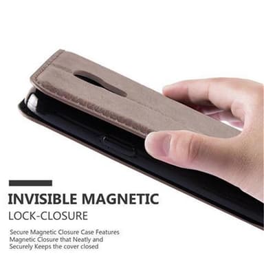 Samsung Galaxy S4 MINI Skal Fodral Case (Brun)