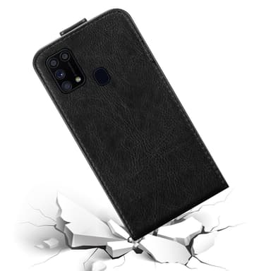 Samsung Galaxy M31 Flipfodral Skal (Svart)