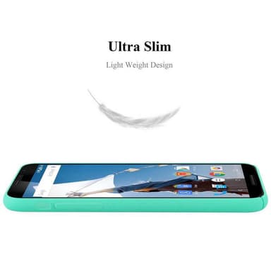 Motorola Google NEXUS 6 Skal Fodral Case (Grön)